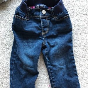 Pink lined Gap jeans